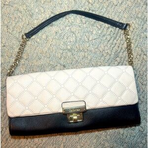 Calvin Klein Leather Black and White handbag